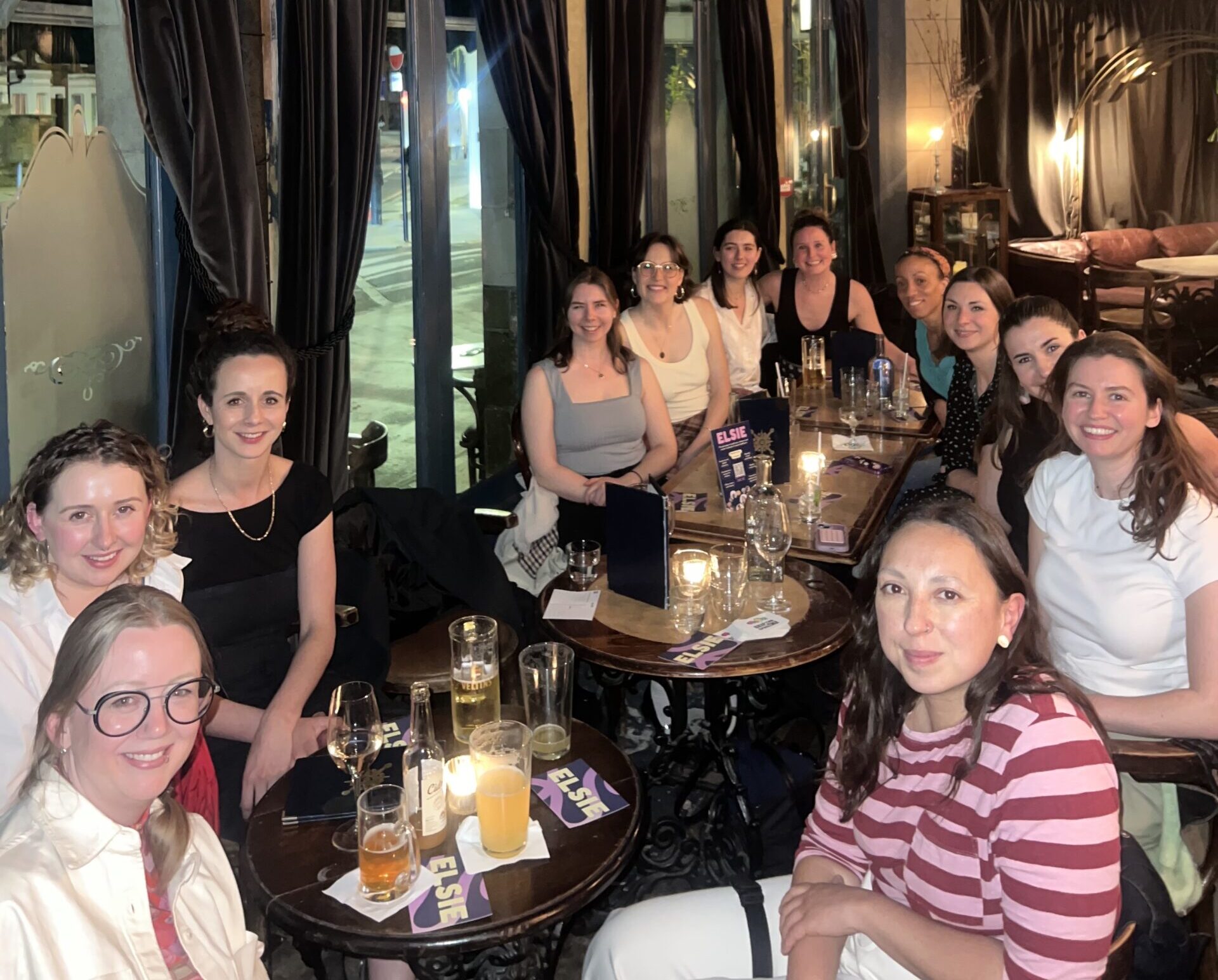 Elsie members together at an in-person event