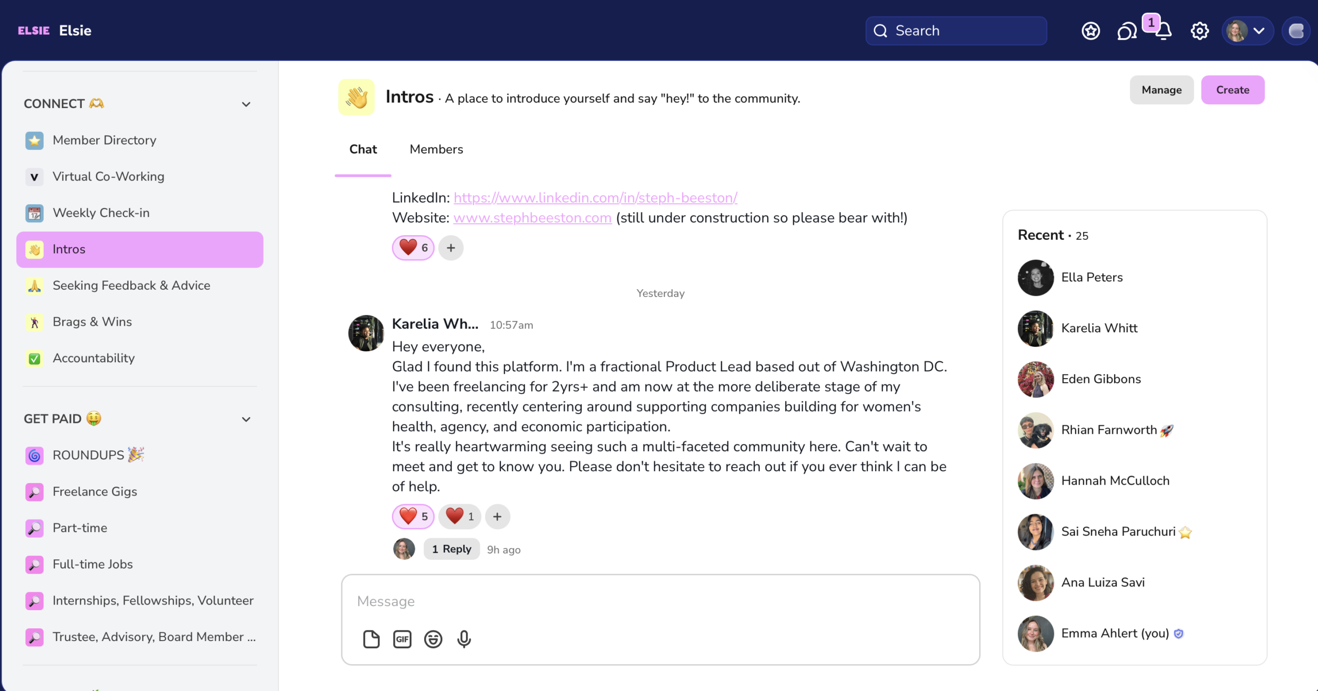 elsie platform preview